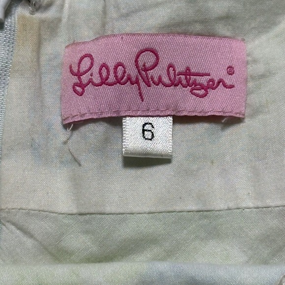 Lilly Pulitzer Women's Spaghetti Straps‎ Mini Dress Floral Multicolor Size 6 - Picture 5 of 6